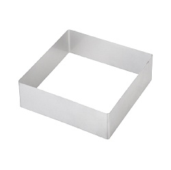 Форма для выпечки и выкладки "Квадрат", 18 х 18 х 5 см