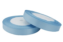 Лента атласная 1,2 см Серо-голубой