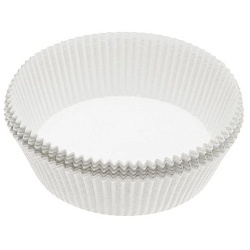 Тарталетка 7 см*2,5 см 100 шт (+/-), белая